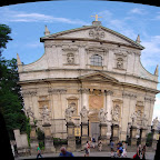 2005-07-05 035 Krakow, Poland - panorama of the Church of Saints Peter and Paul.JPG