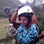 Emma filmed some great video of the zip lines.