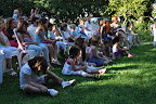 kids at a radical puppet show. photo credit: Eric Ribellarsi
