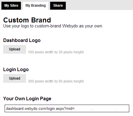 webydo branding