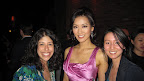 My colleague Tiffany Sun and I pose with the gorgeous Kelly Choi, host of Bravo's 