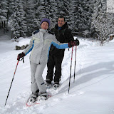 26.01.2011 Schneeschuhwanderung Bizat Hütte - ciaspolata alla Bizat Hütte