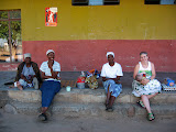A nice picture of Lora and Matimu sitting in front of the Dumphries shop with our two "grandmothers" (Lydia and Ruth) and our "mother" (Rosemary). Transition to Madagascar - 018.jpg