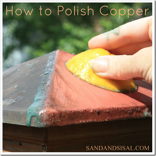 How to Polish Copper - Sand and Sisal