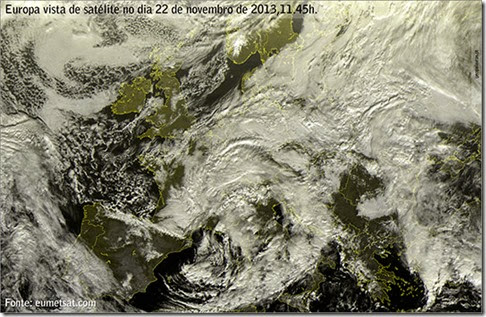 Europa no dia 22 de novembro de 2013 errr