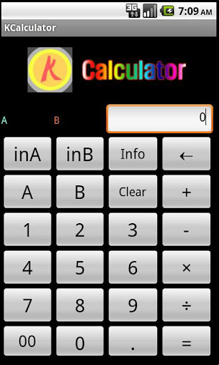 calculator;