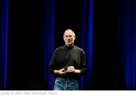 'Steve Jobs' photo (c) 2007, Ben Stanfield - license: http://creativecommons.org/licenses/by-sa/2.0/
