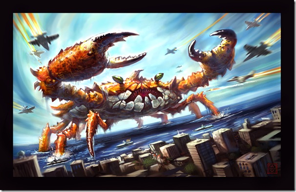 3 crab monster