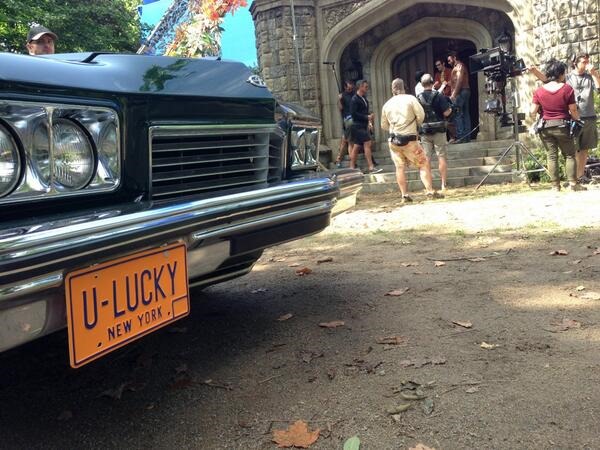 Wolverine and Beast Visit the Countryside in X-Men Days of Future Past Set Photo