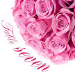 Dome of Pink Roses 7 Table Number/Name
