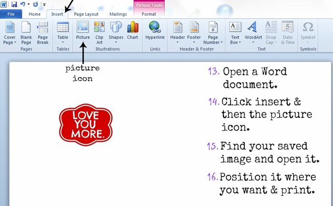Love you more Valentine Bag Tutorial 8