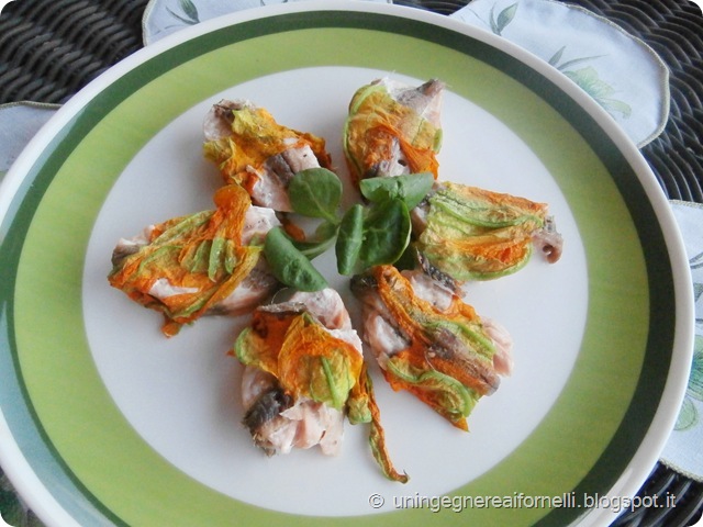 involtini salmone fiori zucca alici involtini salmone fiori zucca alici