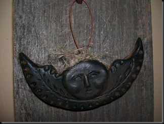 moon angel, beeswax