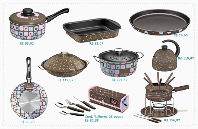 Tramontina lança linha de panelas com design criativo para decorar a cozinha – “My Lovely Kitchen”. lovely_kitchen_tramontina-s_panelas e frigideiras design 2
