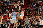 lebron james nba 130301 mia vs mem 11 LeBron Debuts Prism Xs As Miami Heat Win 13th Straight