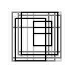 rectangle study 7, 2011, digital c-print (single edition), 40 x 40 in.