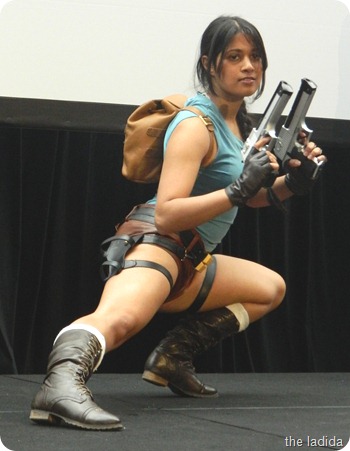 EB Expo Just 'Cos Cosplay Competition - Lara Croft from Tomb Raider EB Expo Just 'Cos Cosplay Competition - Lara Croft from Tomb Raider