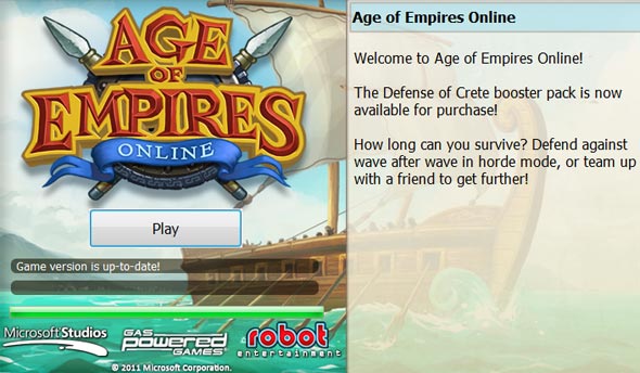 Lançador do age of empires online. Lançador do age of empires online.
