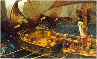 Waterhouse, John Williams, 'Ulises y las sirenas'. Waterhouse, John Williams, 'Ulises y las sirenas'.