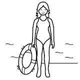 LIFEGUARD COLORING PAGES