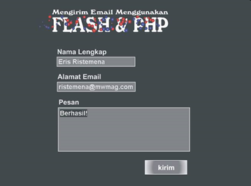 Cara Membuat Formulir Feedback yang Cantik Dengan Kombinasi Flash dan PHP