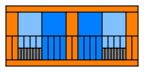 motel 3, 2000, digital c-print (single edition), 20 x 40 in.