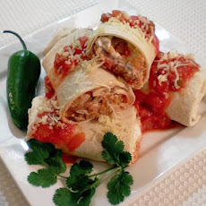 Cilantro Lime Pork Roll Ups With Caramelized Onions