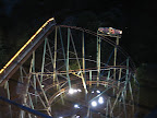 Amusement ride in the Prater, seen from the Riesenrad.