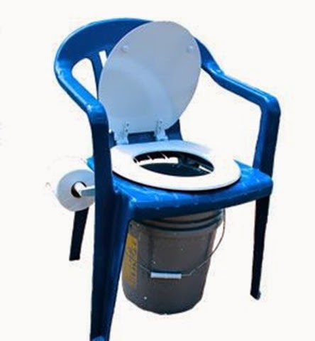 camping portable toilets chair toilet bucket camp camper diy plastic buckets folding australia every found outside homemade pooping