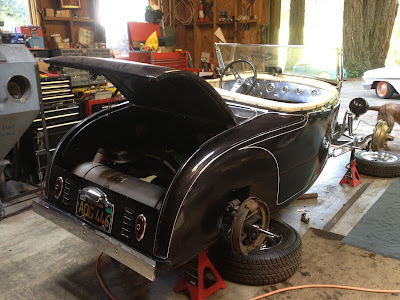  Dry Lakes racer, oakland Roadster show car, Build Pics