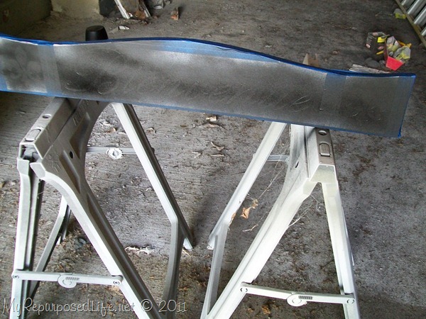 Stenciling with Krylon Spray Paint