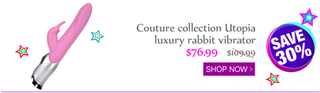 30% off Couture Collection Rabbit Vibrator