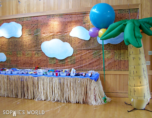 Monkey party decor 01