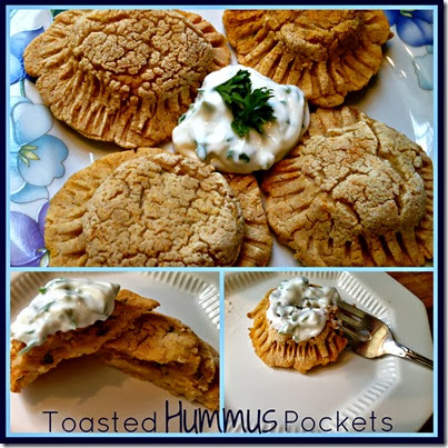 Toasted Hummus Pockets