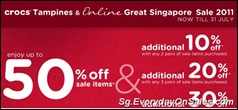 Crocs-sale-Singapore-Warehouse-Promotion-Sales