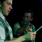The Water Engine: An American Fable, by David Mamet. Directed by Brian Golden. October 28 - December 19. (l to r) Brett Lee, Cody Proctor. Photo Credit: Amanda Clifford
