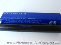 shu uemura mascara length and waterproof, by bitsandtreats