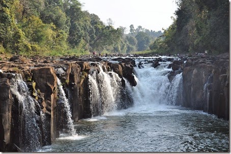 Laos Bolaven Plateau Tour Tad Pasuam waterfall 140209_0289