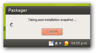 Captura post-instalación
