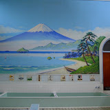 The men's side of an Edo-era public bath The men's side of an Edo-era public bath