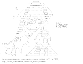 [AA]翠星石 （ローゼンメイデン）