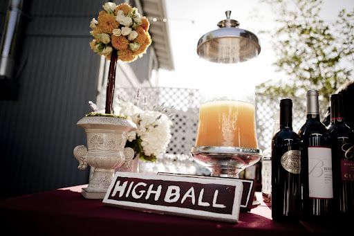 Their signature drink -- the highball. It was made with hand-squeezed orange juice (one of the groomsmen tackled this job) and was so refreshing on the warm summer day. Their signature drink -- the highball. It was made with hand-squeezed orange juice (one of the groomsmen tackled this job) and was so refreshing on the warm summer day.
