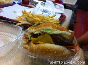 Dairy Keen Train Burger