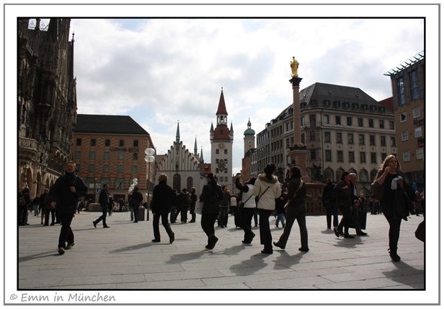 Marienplatz and Altes Rathaus Munich