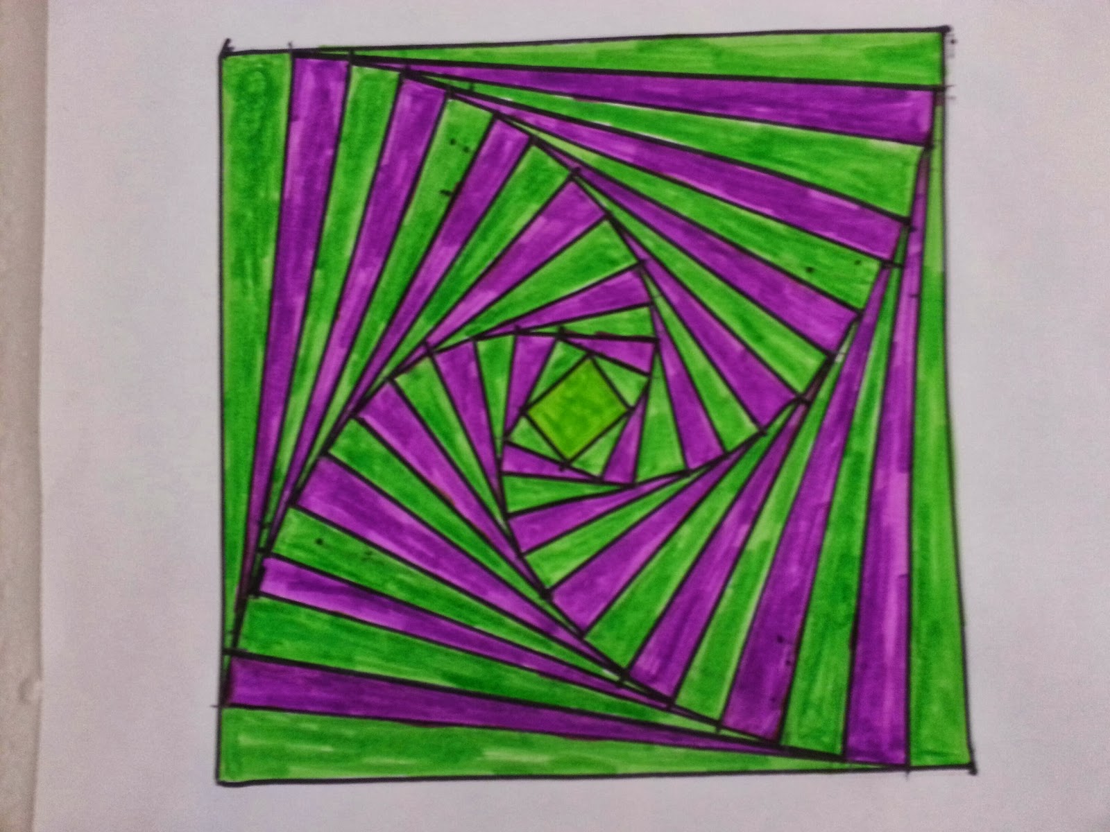Mr. MintArt: Parabolic curve lesson