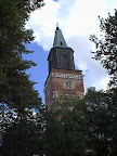 Steeple of Turku Cathedral Steeple of Turku Cathedral
