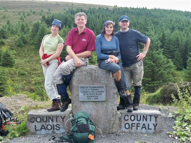 Marie, Michael, Mary & Derek @ Glendine Gap.jpg