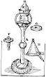 Alchemical And Distilling Apparatus From John French The Art Of Distillation 1651 Fig38