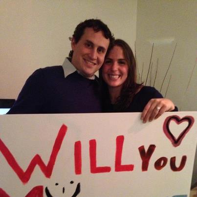 The happy couple. The happy couple.
