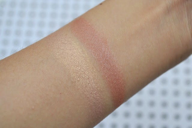 Lise Watier Duo Blush and Glow Swatches